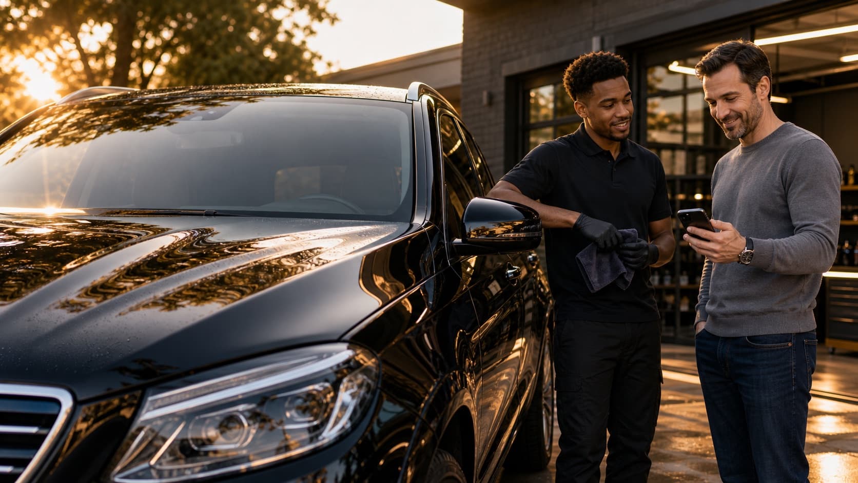 How Auto Detailing Shops Get More Google Reviews (Mobile + Storefront Playbook)